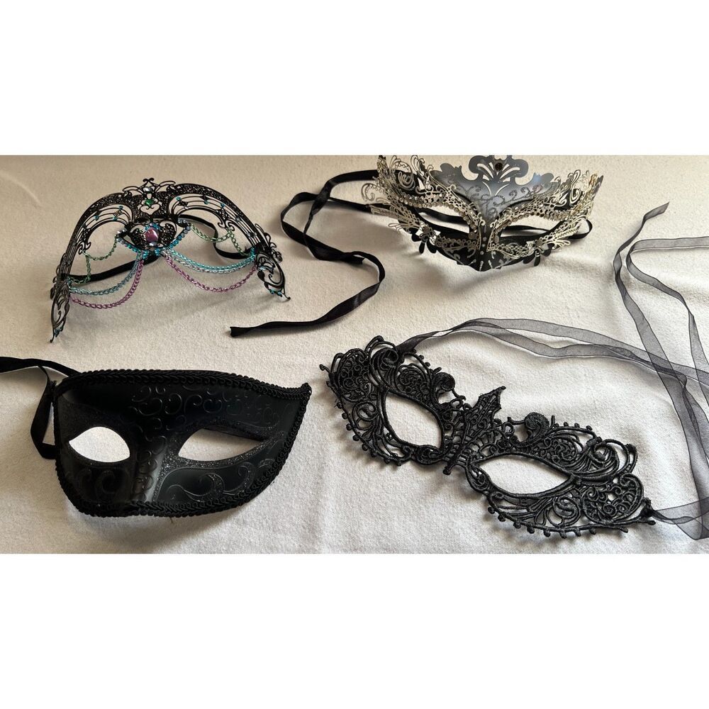 Masquerade Party Mask Lot Halloween Costume